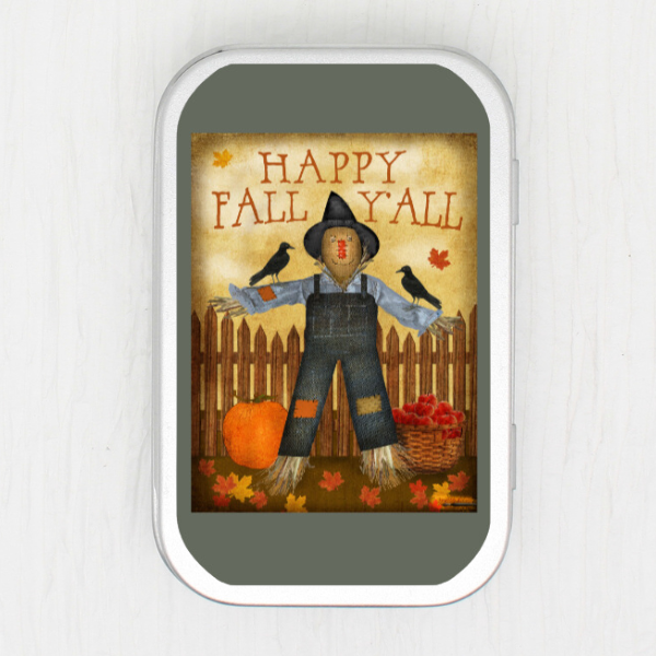 Scarecrow Small Storage Tin