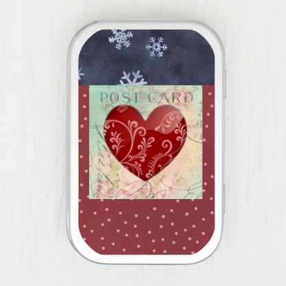 Valentine Heart Small Storage Tin