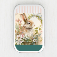 Welcome Bunny Small Storage Tin