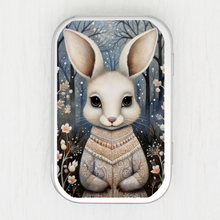 Winter Bunny Small Storage Tin