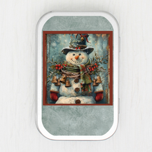 Snowman Small Storage Tin