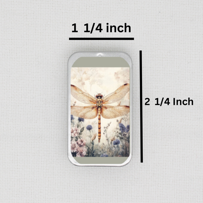 Spring Dragonfly Needle Tin
