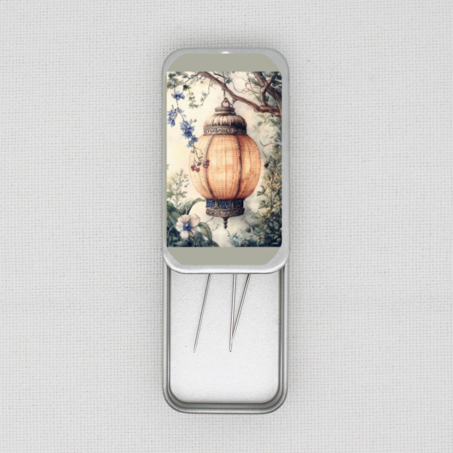Spring Lantern Needle Tin