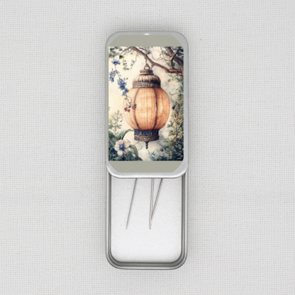 Spring Lantern Needle Tin