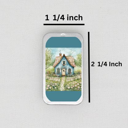 Spring House Needle Tin