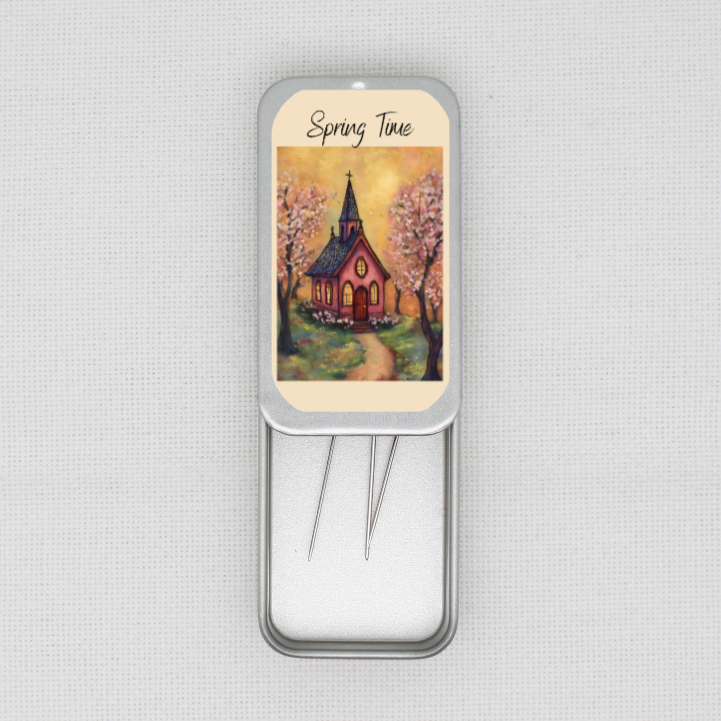Spring Time Needle Tin