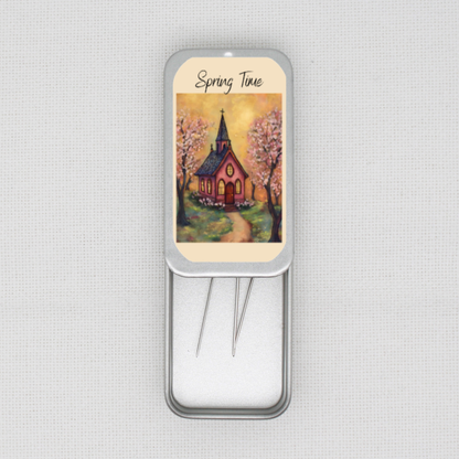 Spring Time Needle Tin