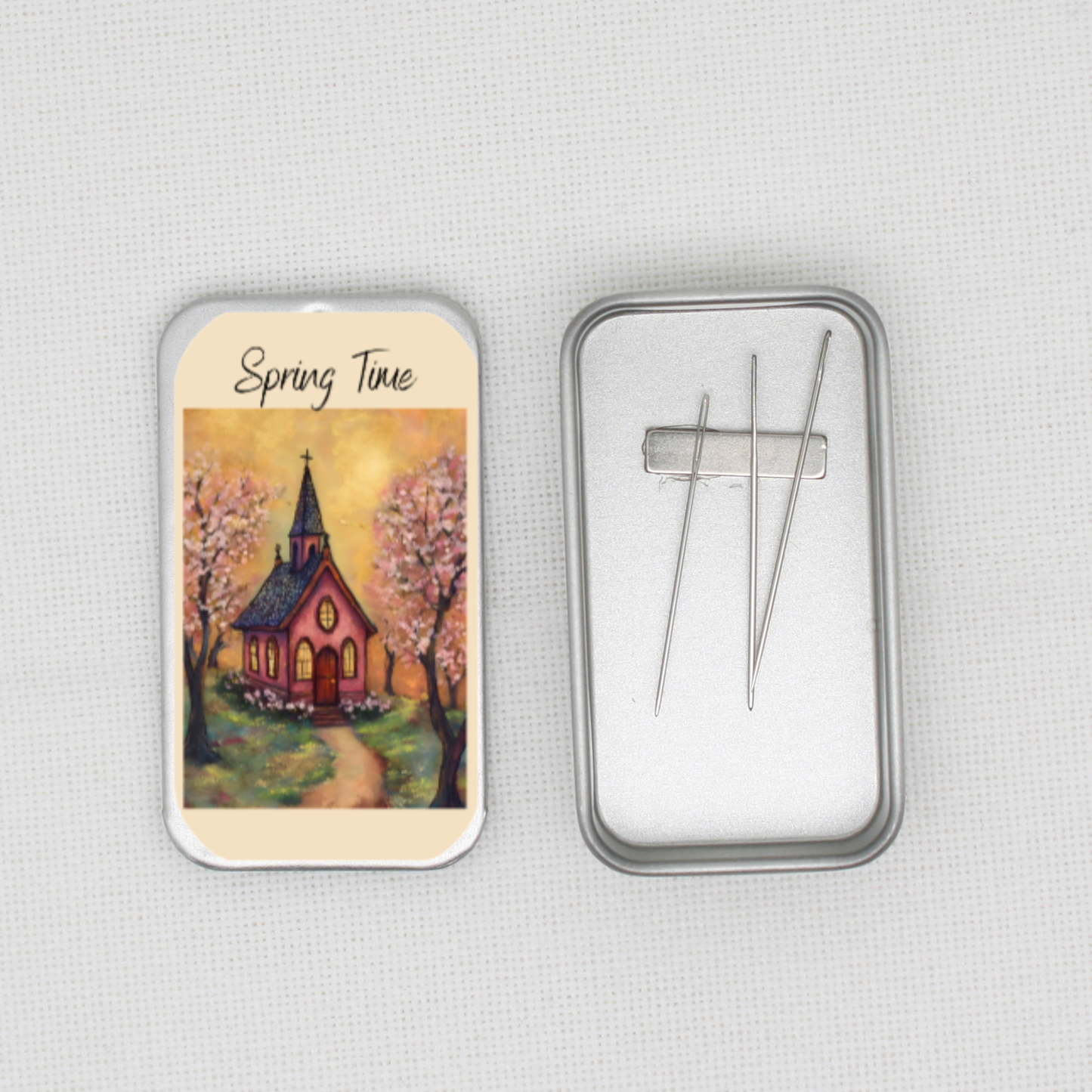 Spring Time Needle Tin