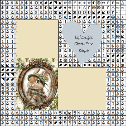 St Patrick Bunny Chart Place Keeper