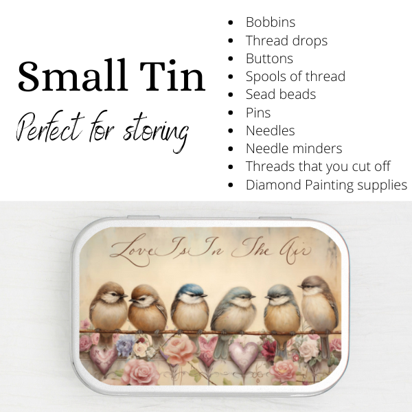 Love Is In The Air Small Storage Tin
