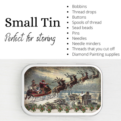 The Night Before Christmas Small Storage Tin
