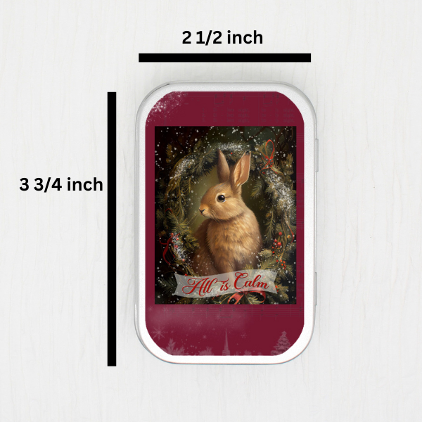 All Is Calm Small Storage Tin