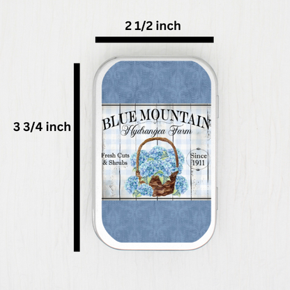 Blue Mountain Small Storage Tin