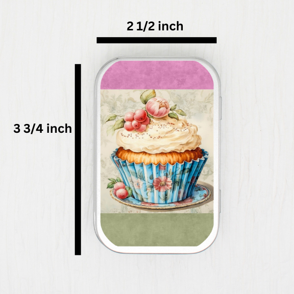 Cupcake Small Storage Tin