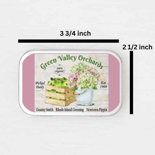 Green Valley Orchards Small Storage Tin