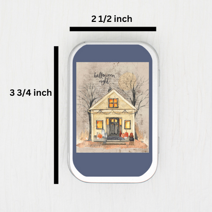 Halloween Night Small Storage Tin