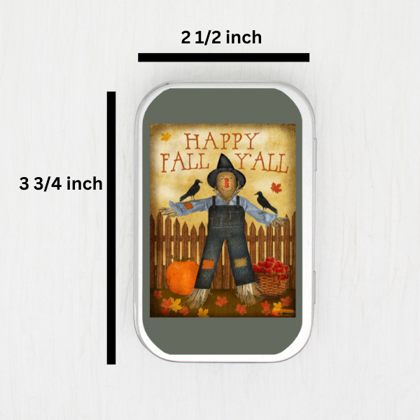 Scarecrow Small Storage Tin