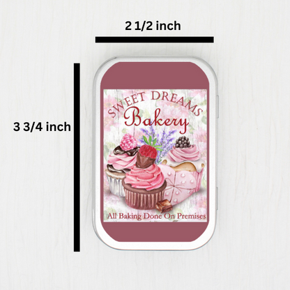 Sweet Dreams Bakery Small Storage Tin