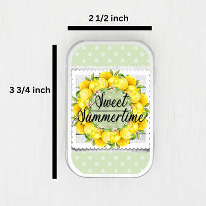 Sweet Summertime Small Storage Tin