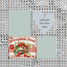 Strawberry patch Chart Place Keeper