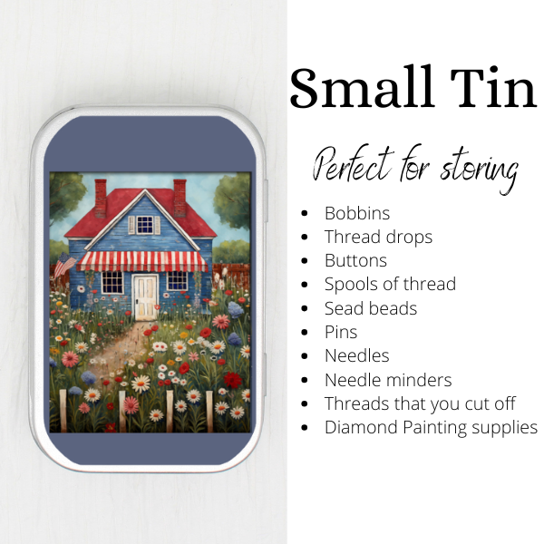 Summer House Small Storage Tin