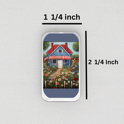 Summer House  Needle Tin