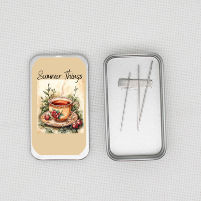 Summer Things - Berry Tea  Needle Tin