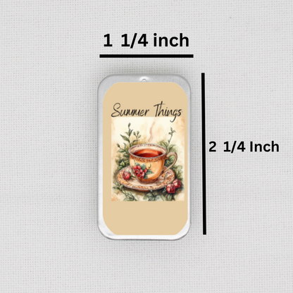 Summer Things - Berry Tea  Needle Tin