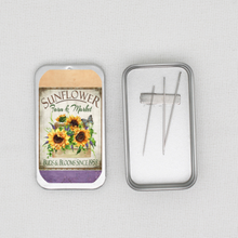 Sunflower Needle Tin