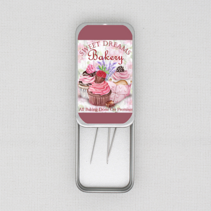 Sweet Dreams Bakery Needle Tin