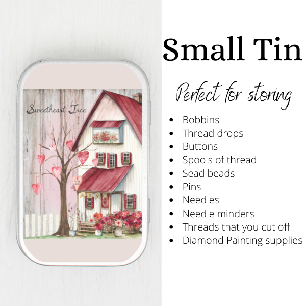Sweetheart Tree Small Storage Tin