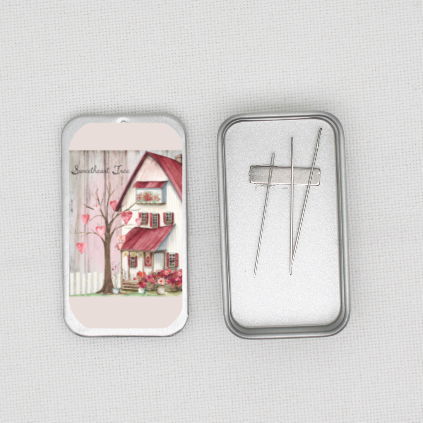 Sweetheart Tree Needle Tin