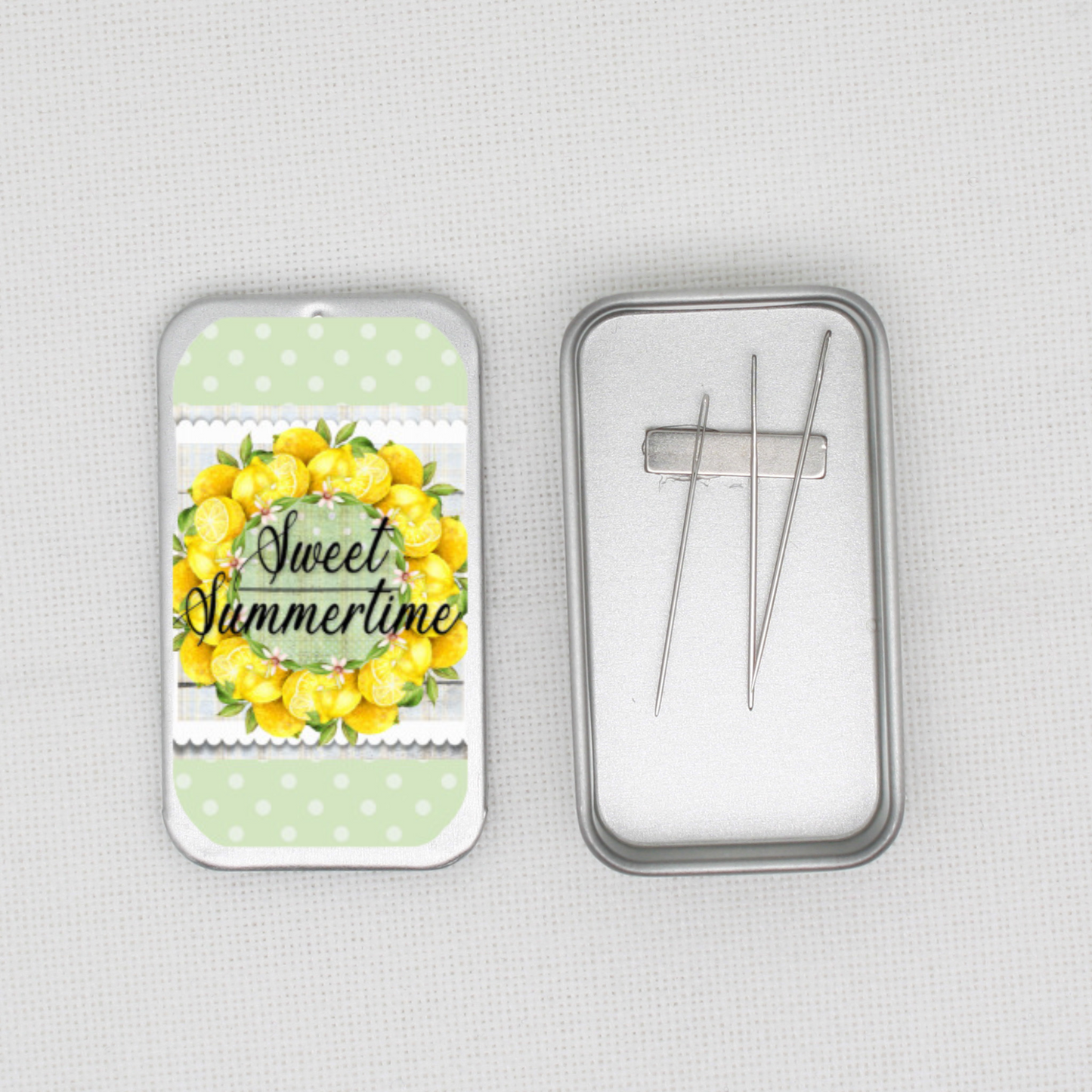 Sweet Summertime Needle Tin