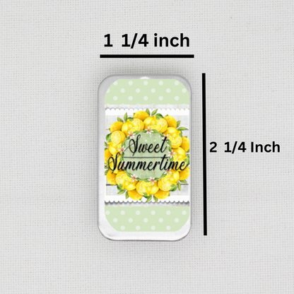 Sweet Summertime Needle Tin