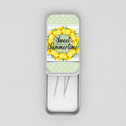Sweet Summertime Needle Tin