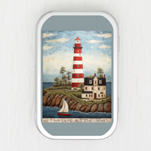 This Land Is Your Land Lighthouse Small Storage Tin