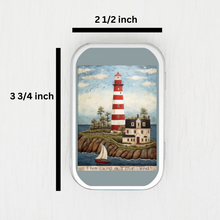 This Land Is Your Land Lighthouse Small Storage Tin