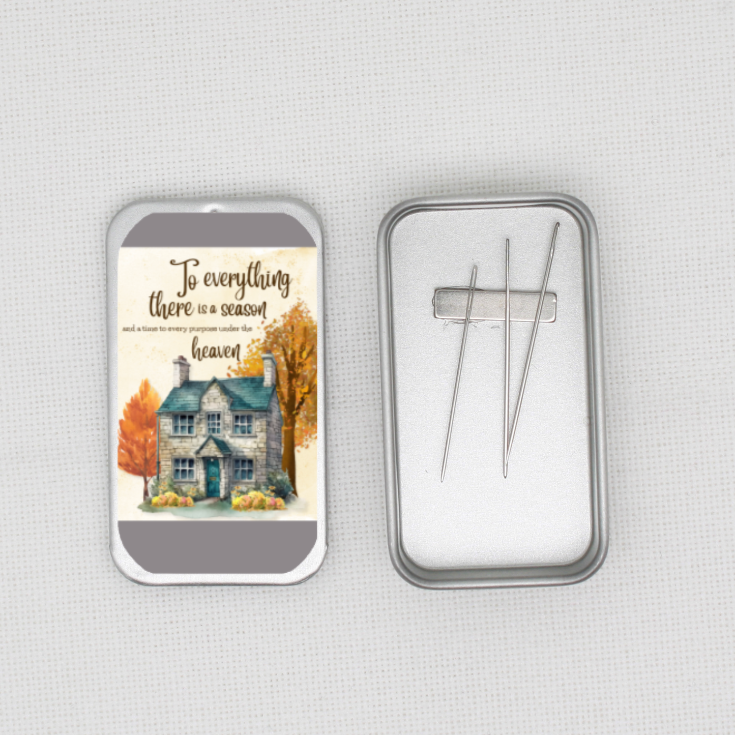 To Everything There Is A Season Needle Tin