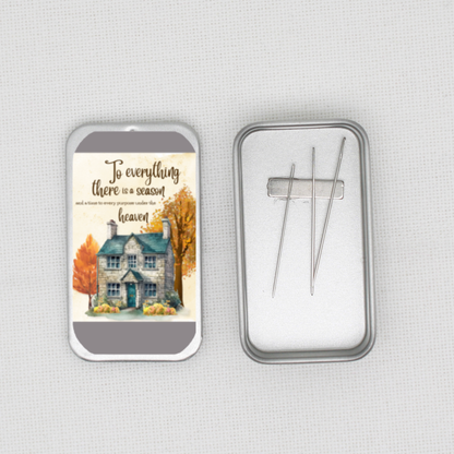 To Everything There Is A Season Needle Tin
