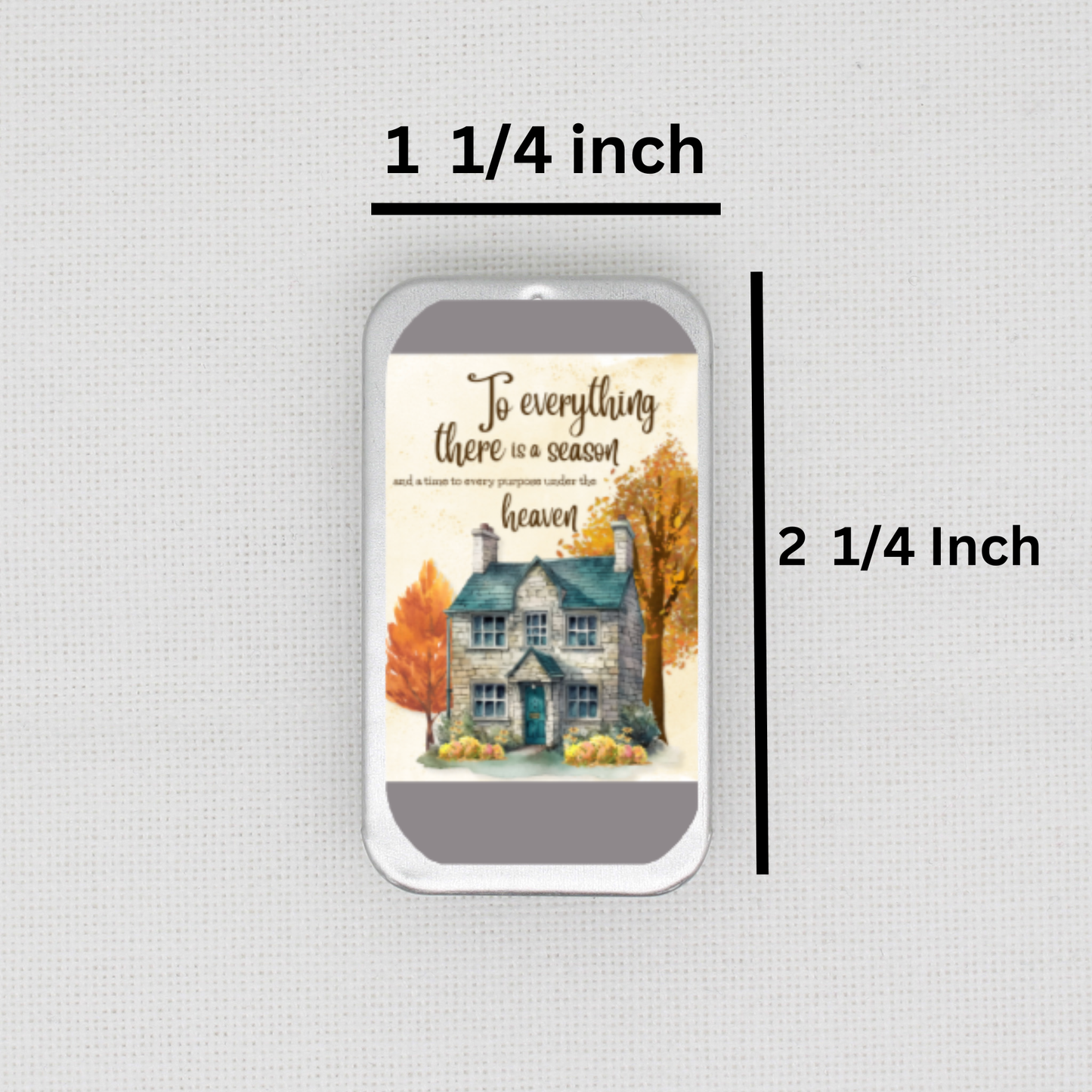 To Everything There Is A Season Needle Tin