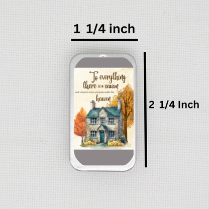 To Everything There Is A Season Needle Tin