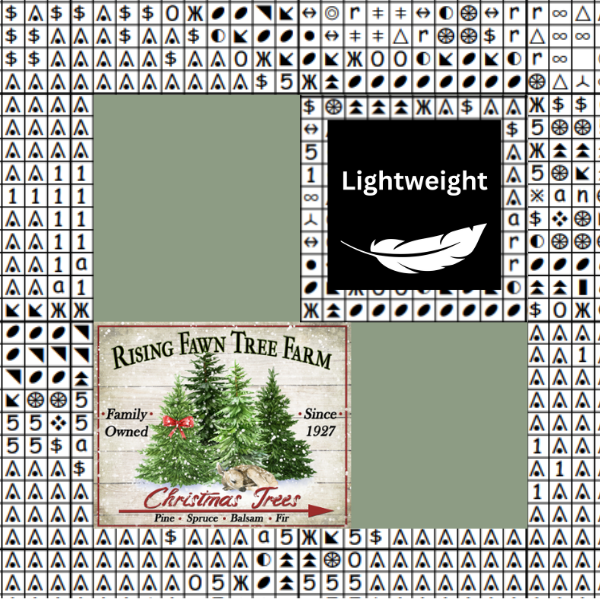 Christmas Tree Farm Chart Place Keeper