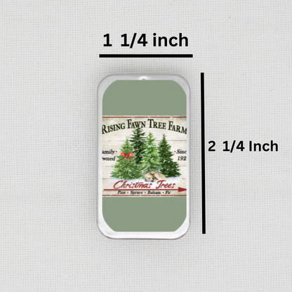 Christmas Tree Farm Needle Tin