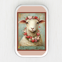 Valentine Sheep Small Storage Tin