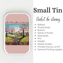 Where Flowers Bloom Small Storage Tin