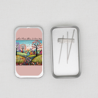 Where Flowers Bloom Needle Tin
