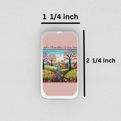 Where Flowers Bloom Needle Tin
