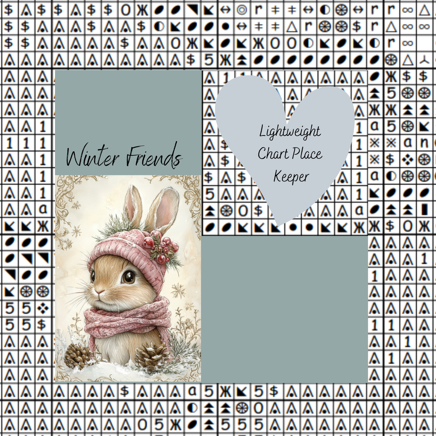 Winter Friends Chart Place Keeper