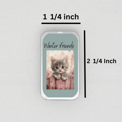 Winter Friends Needle Tin