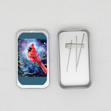 Winter Cardinal Needle Tin